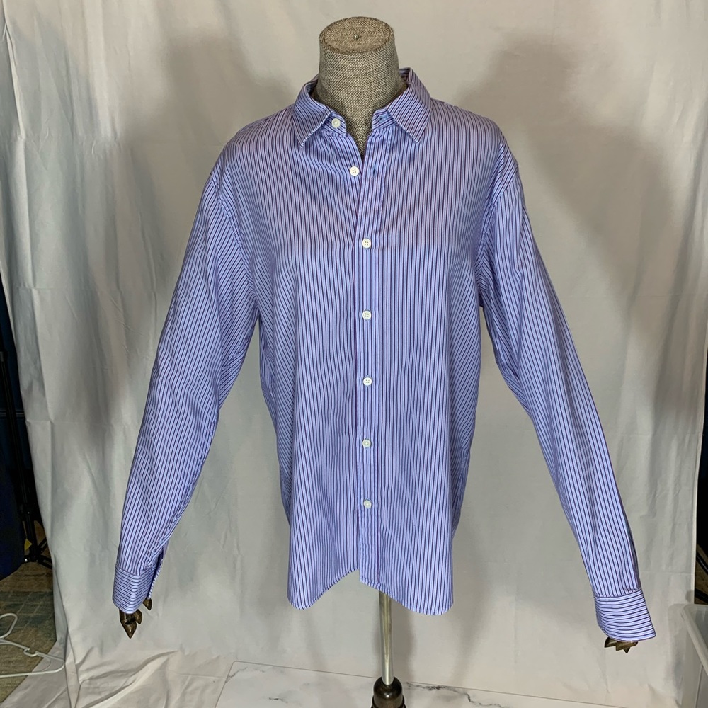 NWOT MICHAEL KORS Long Sleeved Collared Shirt Large